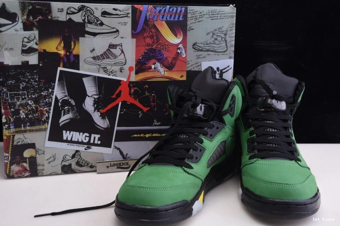 1st Kicks CK6631- Jordan SE 5 1085 Oregon Ducks StreetReady Air 1105